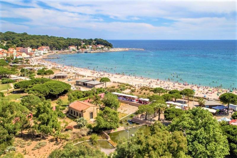 Bas De Villa Jardin Plein Sud Proche Mer Clim-Wifi Сен-Мандри-сюр-Мер Екстериор снимка